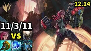 Vi Jungle vs Pantheon - KR Grandmaster | Patch 12.14