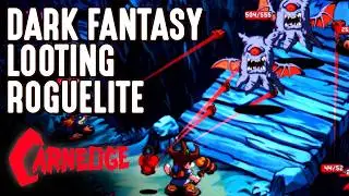 CARNEDGE Is Light, Fun, and Visually Impressive Roguelite Dark Fantasy Auto-Battler