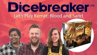 New edition of one of Wheels' favourite games! | Let's play Kemet: Blood and Sand LIVE