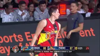 Andreas Cahilig RAINS THREES in 4Q for San Miguel vs. Phoenix 💥 | PBA Season 49 Commissioner&rsquo;s Cup