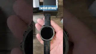 Garmin Tactix 8 (47 mm) AMOLED  010-03405-01 Applied Ballistics  Розпаковка #watch #unboxing
