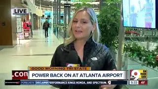How will Atlanta's Hartsfield-Jackson Airport power outage affect local flights?