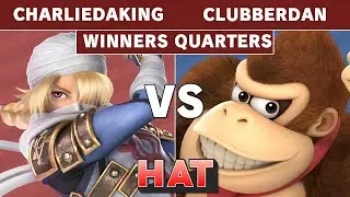 HAT 91 - Charliedaking (Sheik) Vs. Zzz! | ClubberDan (Donkey Kong) Winners Quarters - Ultimate