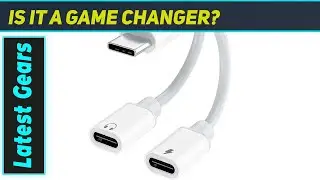 Лучший двойной разветвитель для наушников и зарядного устройства USB C для iPhone 15/S23/S22!
