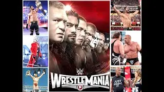WrestleMania 31 from 2015: A Look Back.  BROCK LESNAR ROMAN REIGNS CENA STING #wwe #wrestlemania