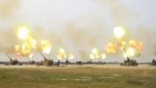 Китайская армия проводит ночные учения ПВО в Восточном Китае