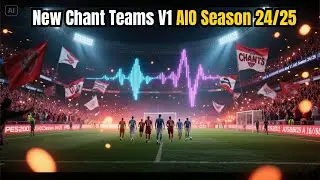 🔊 New Chant Teams V1 AIO &ndash; Real Crowd Atmosphere for Season 24/25 | PES 2021 & FL 2025