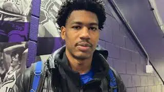Bryson Tiller post game press conference after defeating K-State 86-62 