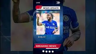Sterling out from Chelsea Squad #footballnews #soccerupdate #shorts