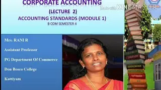 LECTURE 2 &ndash; CORPORATE ACCOUNTING (OBJECTIVES AND FUNCTIONS OF ACCOUNTING STANDARDS BOARD)B COM  4