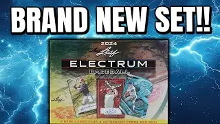 LEAF BASEBALL STAYS HOT!! | 2024 Leaf Electrum Baseball Review