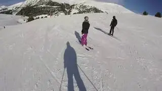 Ski Grandvalira 2018 - Slopes Solanella and Xicoia (blue)