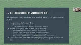 Giles Howdle - Auto-Intentional Agency and AI Risk - PIBBSS Symposium '23