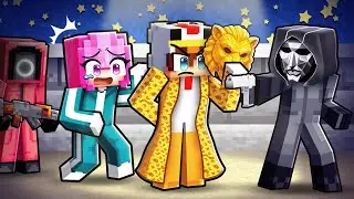 un Amour interdit entre VIP et Joueuse du Squid Game sur Minecraft !