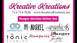 Product Demo: Ranger Stickles Glitter Gel