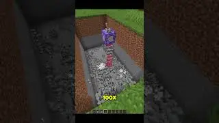Minecraft Best Mining Method #minecraft #shorts