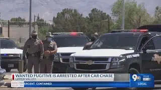Texas DPS chase leads to arrest of wanted fugitive