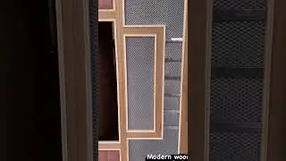 modern wooden jali door design #shortsfeed #viralvideo
