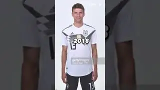Thomas M&uuml;ller Evolution🇩🇪🔥#shorts#edit#viral#football#fyp