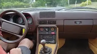 1980 Porsche 924 Turbo Driving Video