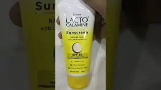lacto Calamine Sunscreen.