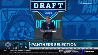 NFL draft 2024 Carolina panthers Pick Xavier legette in the 1st round