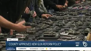 San Diego County approves plan to allow lawsuits against gun manufacturers