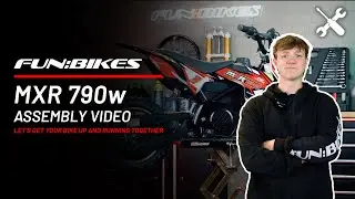 Видео сборки детского электровелосипеда MXR 790 Вт 36 В