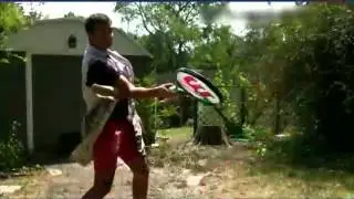 Watch what happens to jelly when hit by a racquet