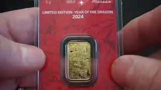 Finally Got My Gold Bar For February From Hero #fgf2024 @herobullion