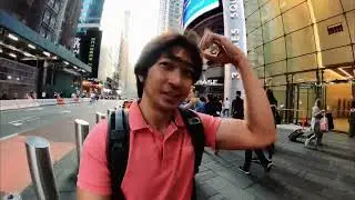 Times Square New York City Walking Around in Manhattan | Pinoy Abroad sa Amerika | GoPro Hero10 2022