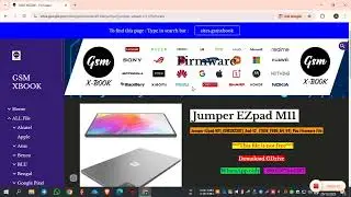 Jumper EZpad M11_(UMS9230T)_(Tiger-T616)_And-12__Pac Firmware File #firmware #nvdata #deadbootrepair