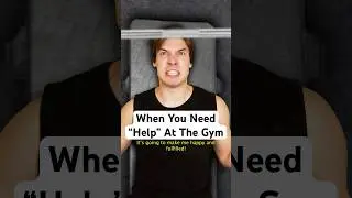 There&rsquo;s a dude like this in every gym. 😭 #skit #funny #comedy #gymhumor #skits #benchpress #🏋️
