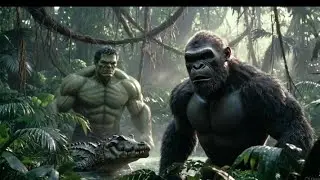 Hulk Aur King Kong Ek Saath 💥 | Desert Final War | Real Cinematic Monster Film