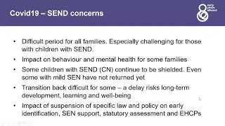 Welcome Back webinar: Supporting children with additional needs back into early years provision