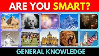 Ultimate General Knowledge Quiz &ndash; No Multiple Choice!🤯🧠 | 50 Questions! | How Smart Are You?