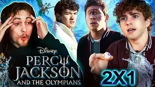 FINALLY BACK!! Percy Jackson | 2x1 REACTION!!