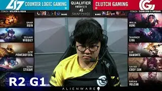 CLG vs CG - Game 1 | Round 2 S9 LCS Regional Qualifier for Worlds 2019 | CLG vs Clutch Gaming G1