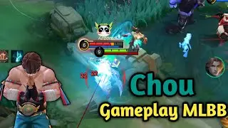 Gameplay Chou Rank Legend Berat Sebelah Ini Timnya#mobilelegends