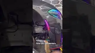 Flow LED side markers available for 🏎️15+ Dodge Charger 🏎️15+ Dodge Challenger 🏎️ Mustang