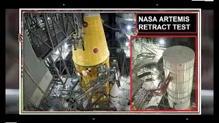NASA Artemis Successful Umbilical Release Test & Retract Test Highlights Full Version