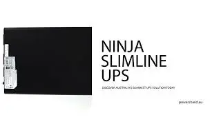 PowerShield Ninja Slimline 600VA UPS (PSLN600)