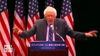 Watch Sen. Bernie Sanders announce U.S. financial regulation plans