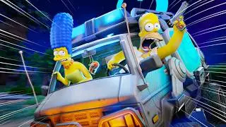 Simpsons VOICE ACTORS react to Fortnite Chapter 7