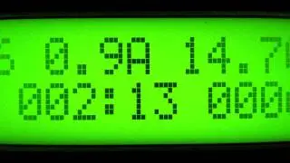 LCD display, normal motion.