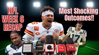 Changing of the Guard or More of the Same: NFL week 6 Most Shocking Outcomes