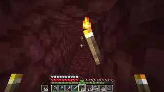 Angry pigmen in my nether tunnels - Minecraft