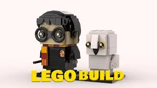 Harry Potter and Hedwig relaxing lego assembly with lo-fi in studio 2.0 LEGO BUILD #hogwartslegacy