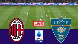 🔴 In Diretta : AC Milan vs Lecce | Serie A 2025/26 | Streaming completo della partita