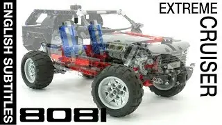 Best LEGO Technic car - 8081 Extreme Cruiser. MODs. Крутой обзор крутого набора с крутым Юрой!